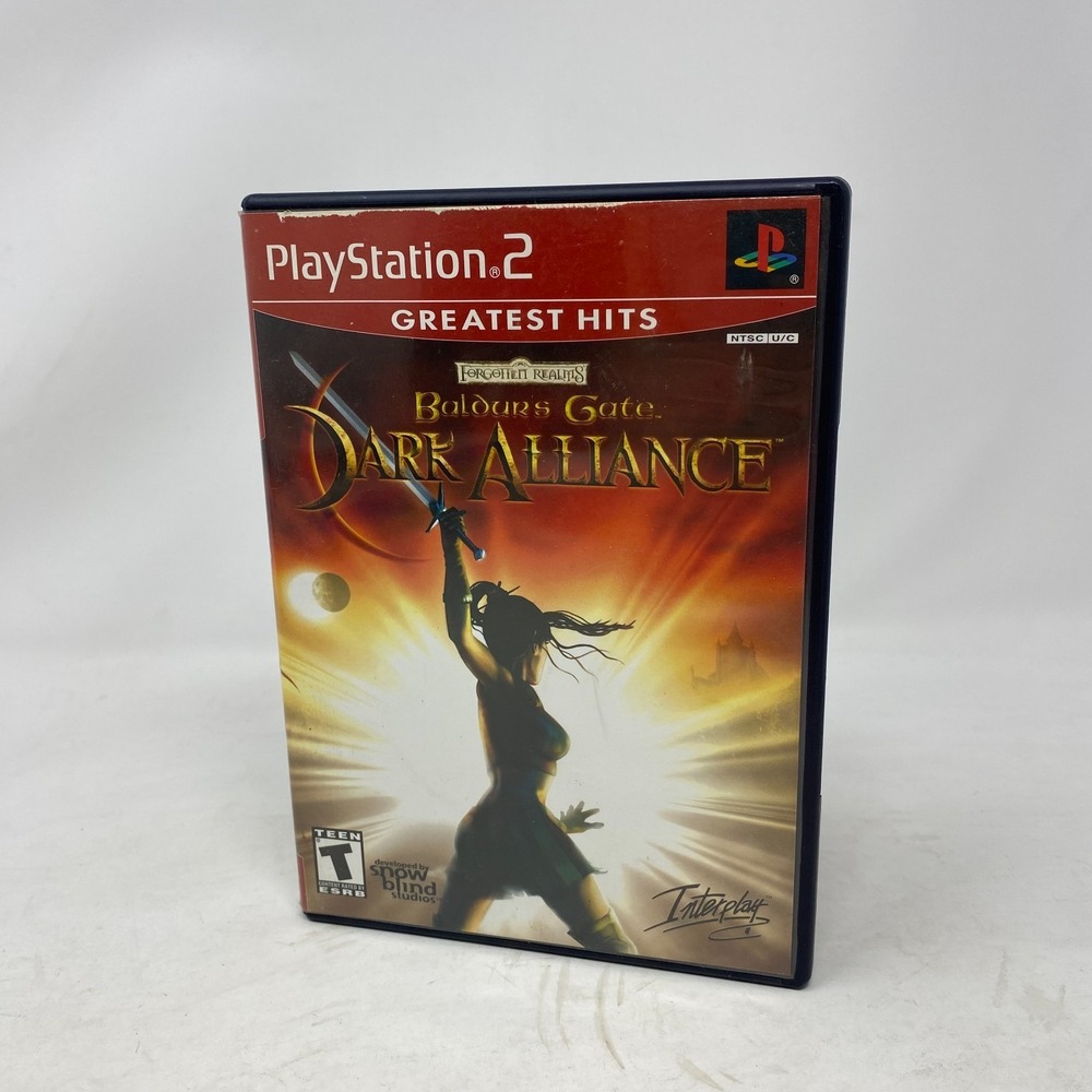 Baldurs Gate‎ Dark Alliance (PlayStation 2 PS2) Complete